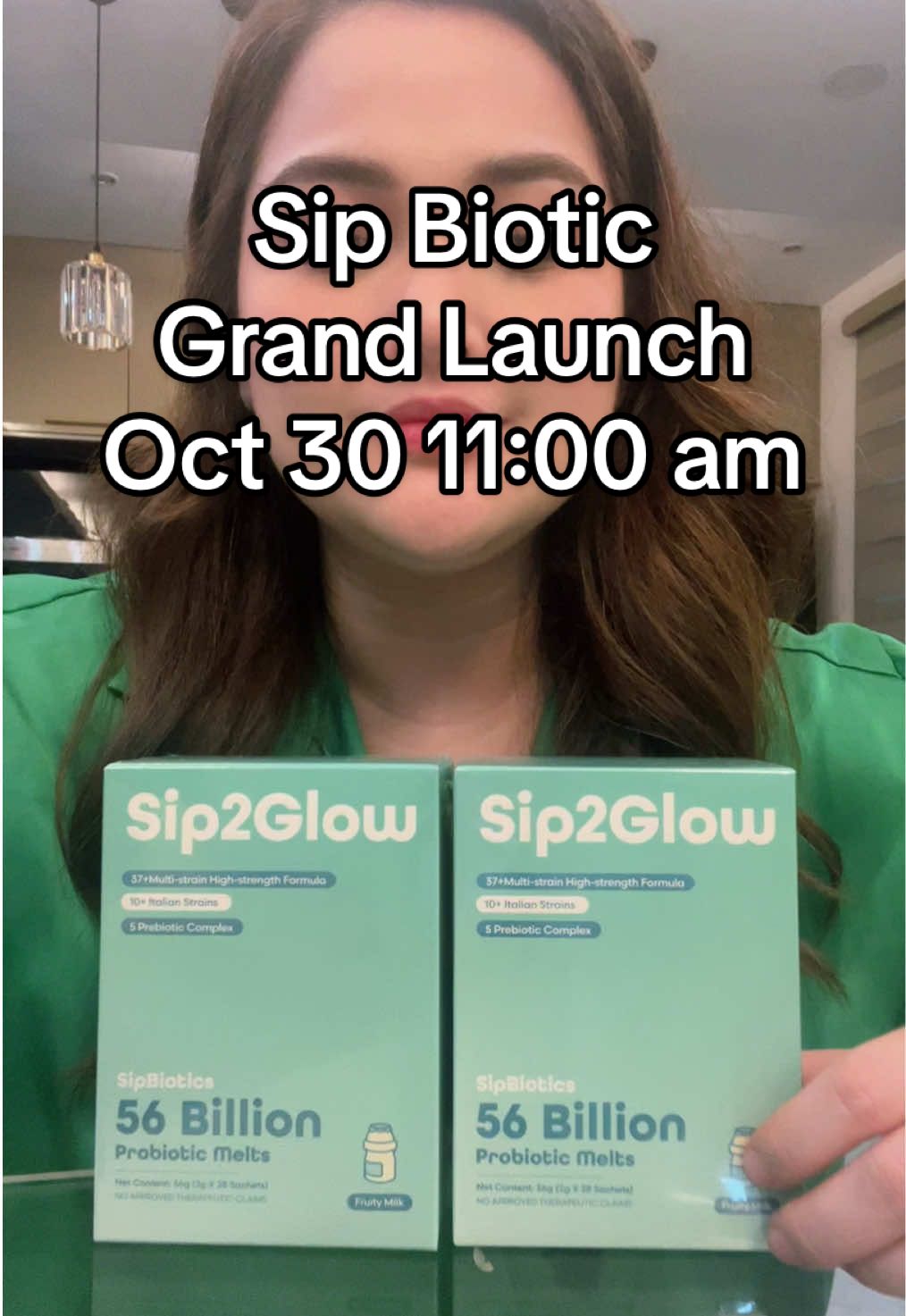 Grand Launch of Sip2Glow SipBiotic Fruity Milk Flavor  11:00 am onwards 