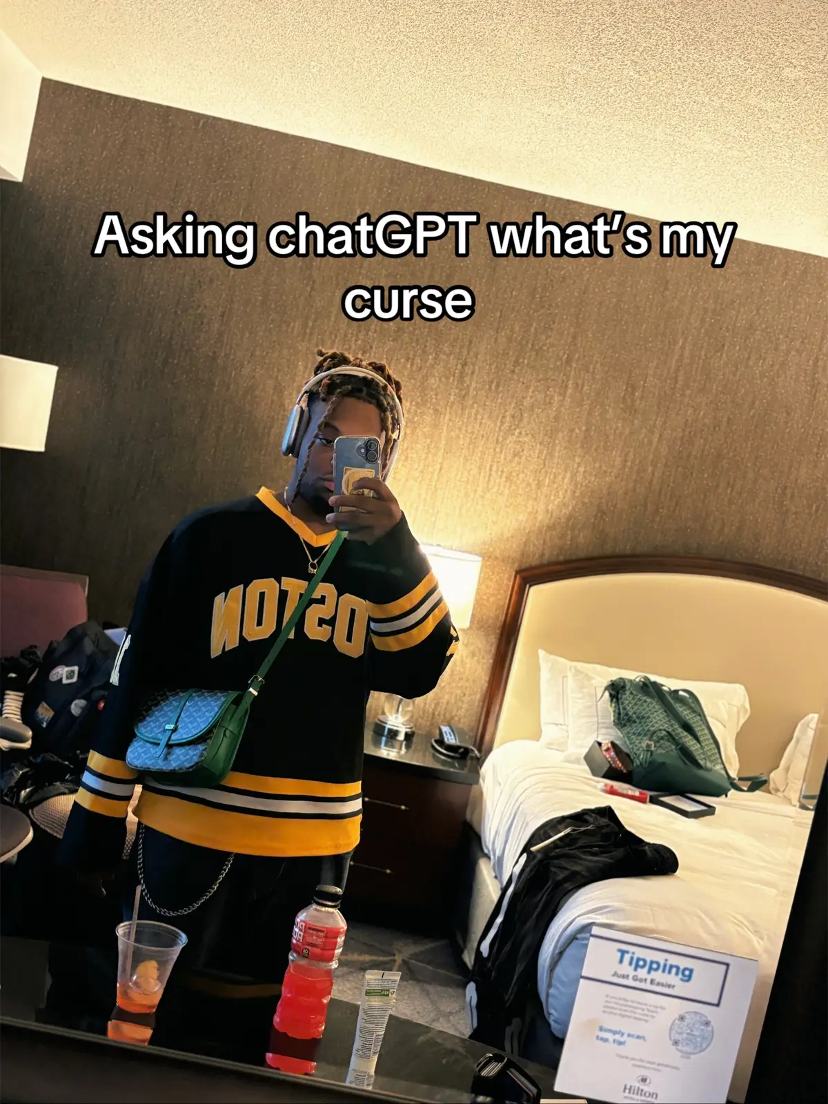 Asking chatGPT what’s my curse #chatgpt #fypage 