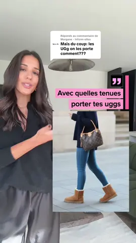 Réponse à @Morgane - Inform-elles Comment porter ses ugg cet automne 🍂  _______ #fashion #fashiontok #fashiontips #fashionhacks #uggs 
