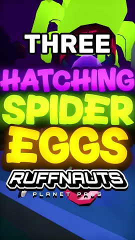 HATCHING SPIDER EGGS! (@dreamcloudzxd) #ruffnauts #ruffnautsvr #vr #quest2 #quest3  