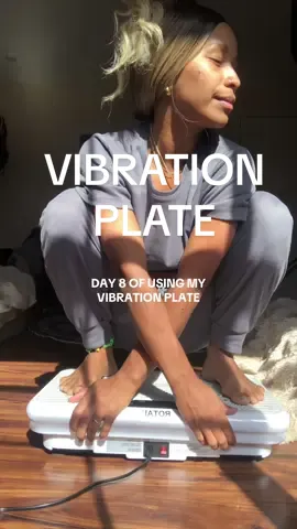 Literally love this vibration plate.  #vibrationplate #vibration #vibrationplatetherapy #tiktokshopblackfriday #vibrationbenefits 