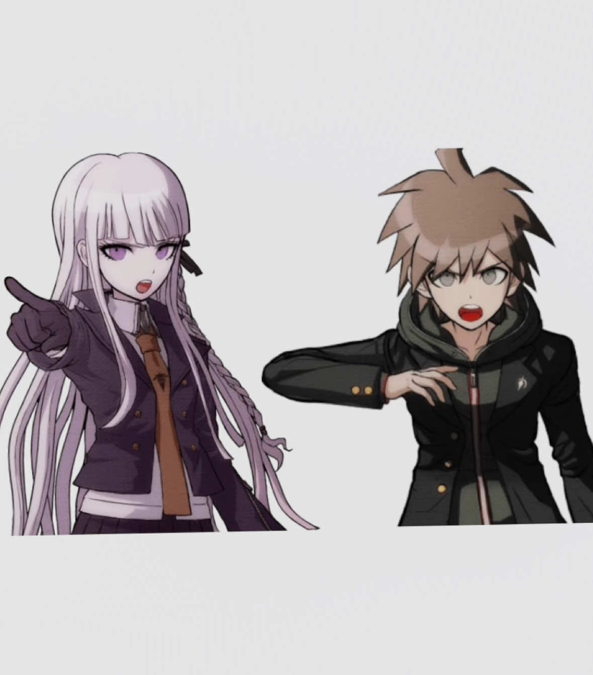 Sloppy scrap #danganronpa #makotonaegi #kyokokirigiri #danganronpathh #danganronpaedit 