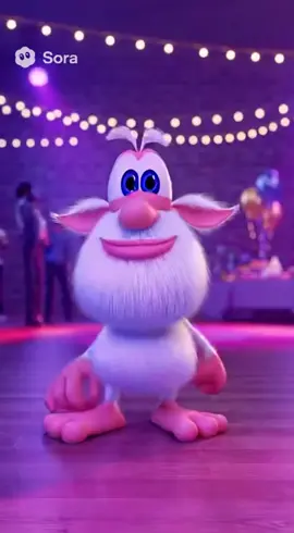 Спокойной ночи! #буба #sora #нейросеть #добрыйбуба #ИИ 