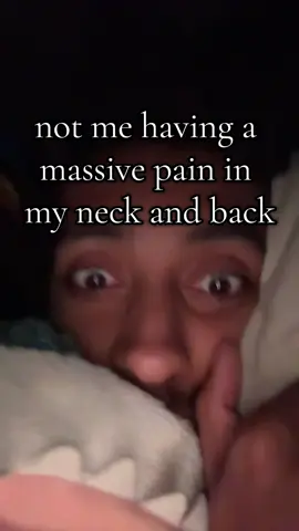 life of a dancer, i guess? can't even look around properly without it hurting #dancerlife #pain #xyzabc #dancer #injury