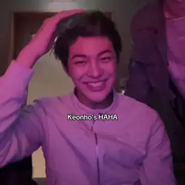 I hope that laughs never disappear 🥺 dede gemes nya kalo ketawa bayiii bangett 😭 #KEONHO #CORTIS #KPOPFYP #fypage #bighit 