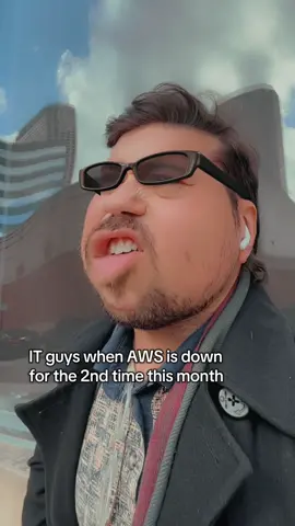 again? 🙄 #clintfromit #AWS #awsoutage #itguy #corporatehumor 