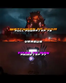 Watchman of Doom vs Titan tv #Edit #fyp #shorts #dafugboom #skibiditoilet 
