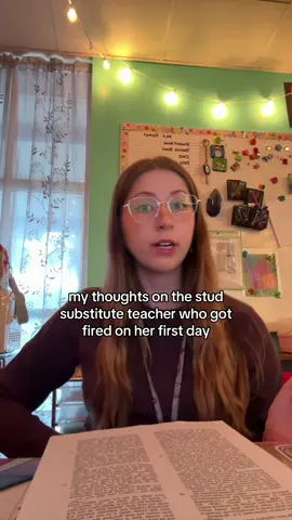 she needs to stay away from kids period!!! #fypシ #teachersoftiktok #teachervlog #substituteteachers #fypシ゚viral 
