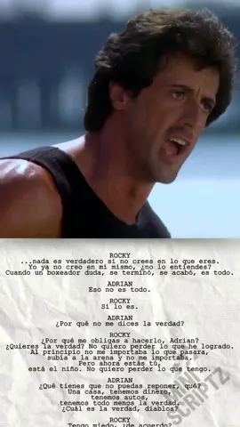 Rocky no sería lo que fué sin Adrián. #motivation #rocky #peliculas #boxeo #cine 