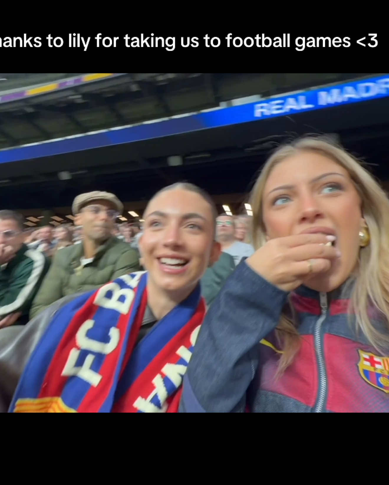 new Madrid vlog... LOL #lilyrowland #barcelonafc #elclassico @Aprils 