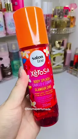 Já testou o Body Splash Glamour Chic Xêrosa da Salon Line? #bodysplash #salonline