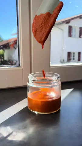 Purée de piment  Ail  Piment  Huile d’olive Vinaigre de framboise  Paprika fumé #pilent #pepper #sauce #salsapicante #salsa 