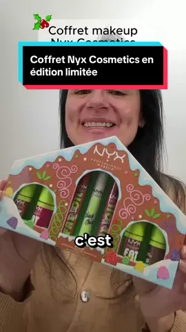 Un joli coffret makeup makeup pour les fêtes 🎄 #coffretnoel #coffretmaquillage #makeup #maquillage #rougealevres @NYX COSMETICS FRANCE 