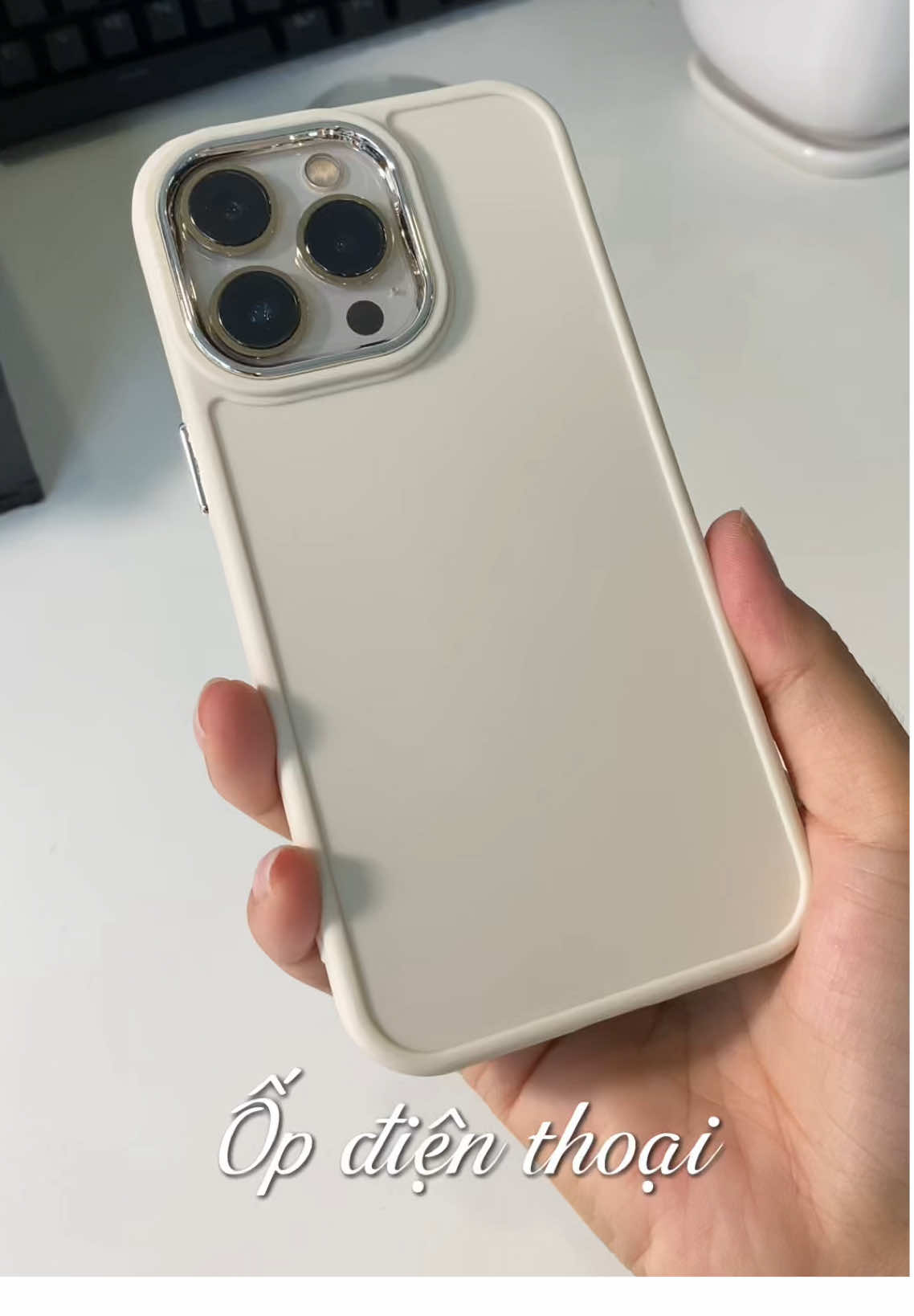 Ốp điện thoại trơn, dày dặn #sunnie #shincase #opdienthoai #opdienthoaiiphone 