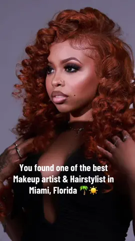 @1stclasspretty On IG !! #miamihairstylist #miamimua #browardmua #makeup #fyp 