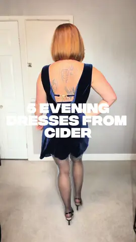 Which is your favourite? 5 evening dresses from @Cider all are linked in my stylink in my bio or today’s instagram stories  #shopcider #dresses #ciderdresses #fyp 