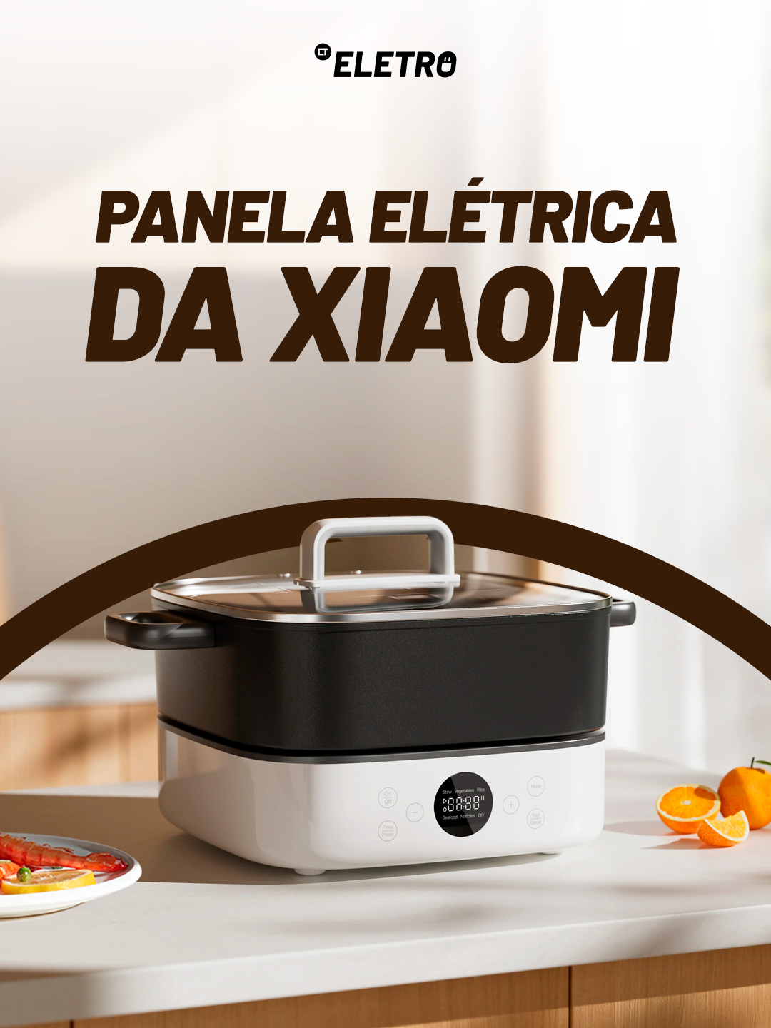 2 litros de água em 7 minutos? 😱 A Xiaomi jurou! Reagi à notícia dessa panela elétrica superpotente. Será que é hype ou é a revolução do miojo? #tecnologia #xiaomi #gadgets #cozinha #inovação #canaltech #cteletro