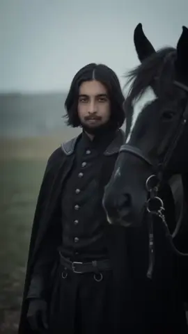 Dark vibes and horse power #MysteryMan #HorseRider #EquineNights @clarisa 