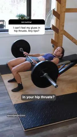 Feel ze glutes for ze gains 🍑 (sorry for the last cue, but it's helpful 🤷‍♀️) Let me know which tip helped you most! Correct your form with detailed videos of every exercise in each program in the Paradigm of Perfection + Train app! Discount codes (ad): Fit: @ptulatok         | code: LAURA  Supps: @transparentlabs                | code: LAURA Basebench Pro: @baseblocks       | discount 🔗 available* *lil reminder for you if you think this is impossible: anything can be progressed or regressed based on your current level.  Don’t forget, no one is perfect, and that in itself, is perfect*  © 2025 Paradigm of Perfection, LLC #hipthrust #gluteworkout #glutetips #hipthrusttips #hipthrusttutorial 