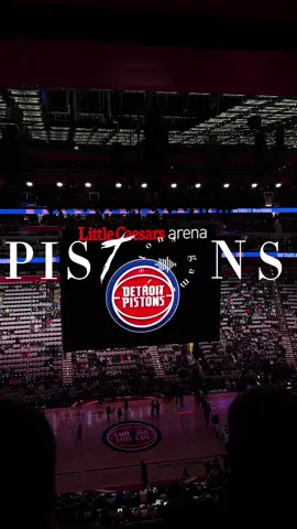 Birthday game at the @Detroit Pistons opening night basketball 🏀 #basketball #detroitpistons #birthdaysurprise #datenightideas #basketballgame @LittleCaesarsArena 