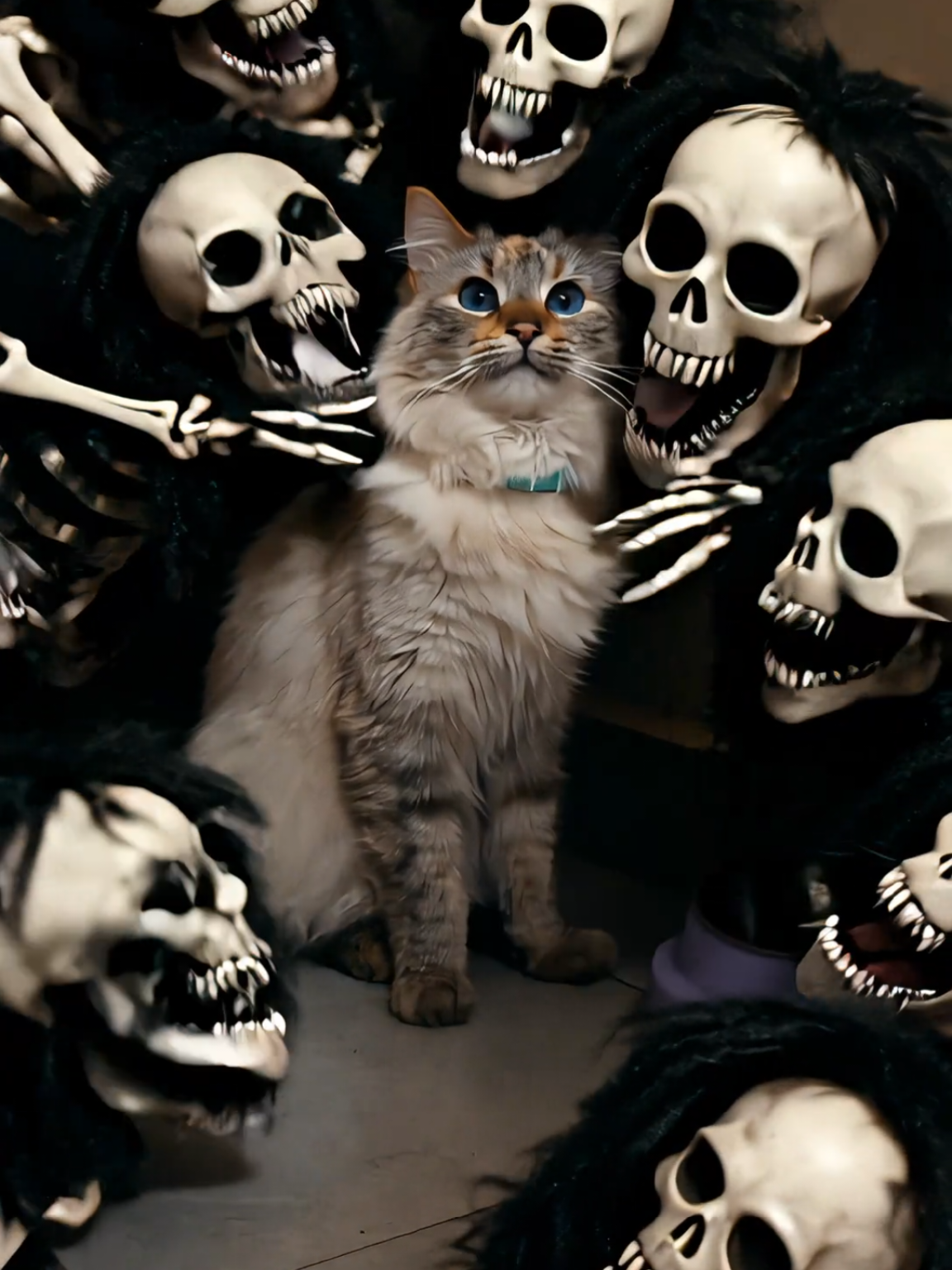 This si halloween 💀🎃🕷️ #gatos #hallowen #thisishalloween 