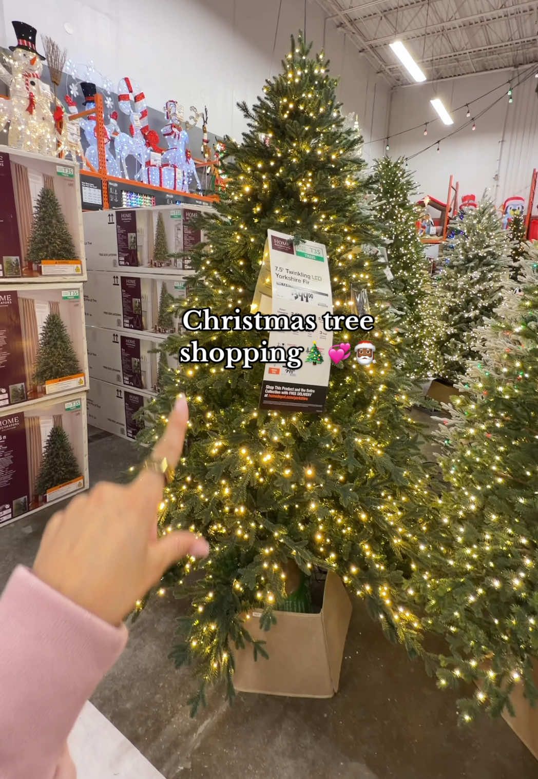 I am so excited for the holidays🥹🎄💞🎅🏾 #christmas #christmastree #viralchristmastree #shopping 