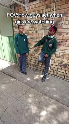 How guys start acting when girls are watching🥀😭# |#school #viral #fyp #relatable #nonchalant 