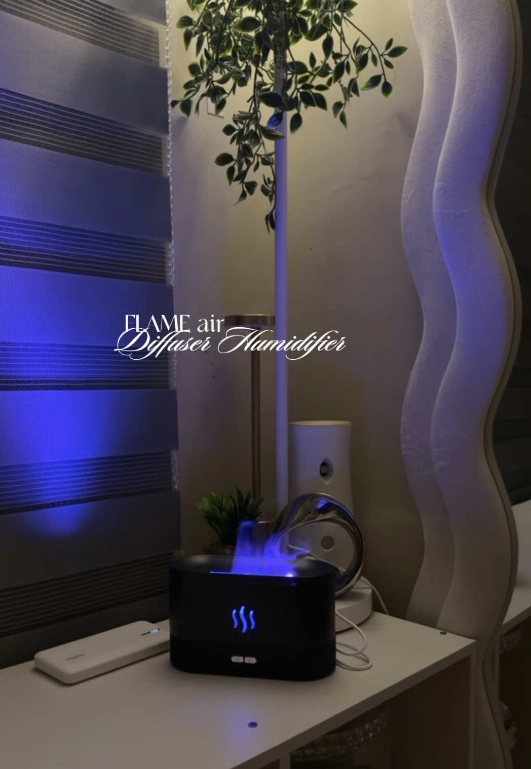 Kung gusto mo rin ng tulog na parang may sariling spa, get yourself a Flame Humidifier. 💨✨ #humidifier #diffuser #flamehumidifier #homeimprovement #bettersleep 