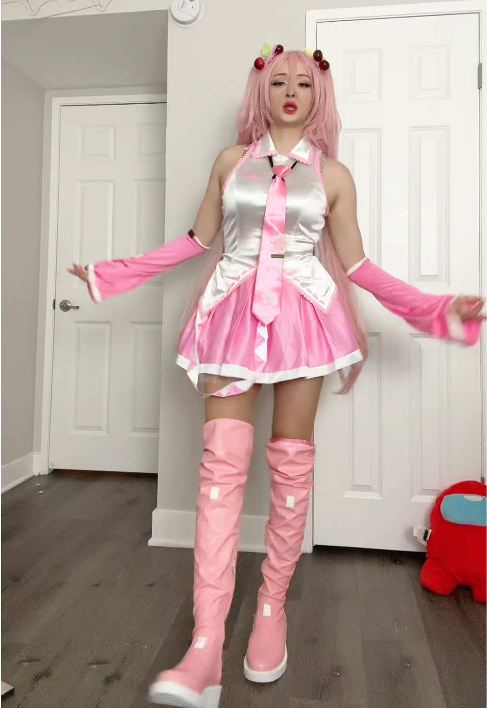 Pink Miku gotta lock in #miku #hatsunemiku #cplaya2 