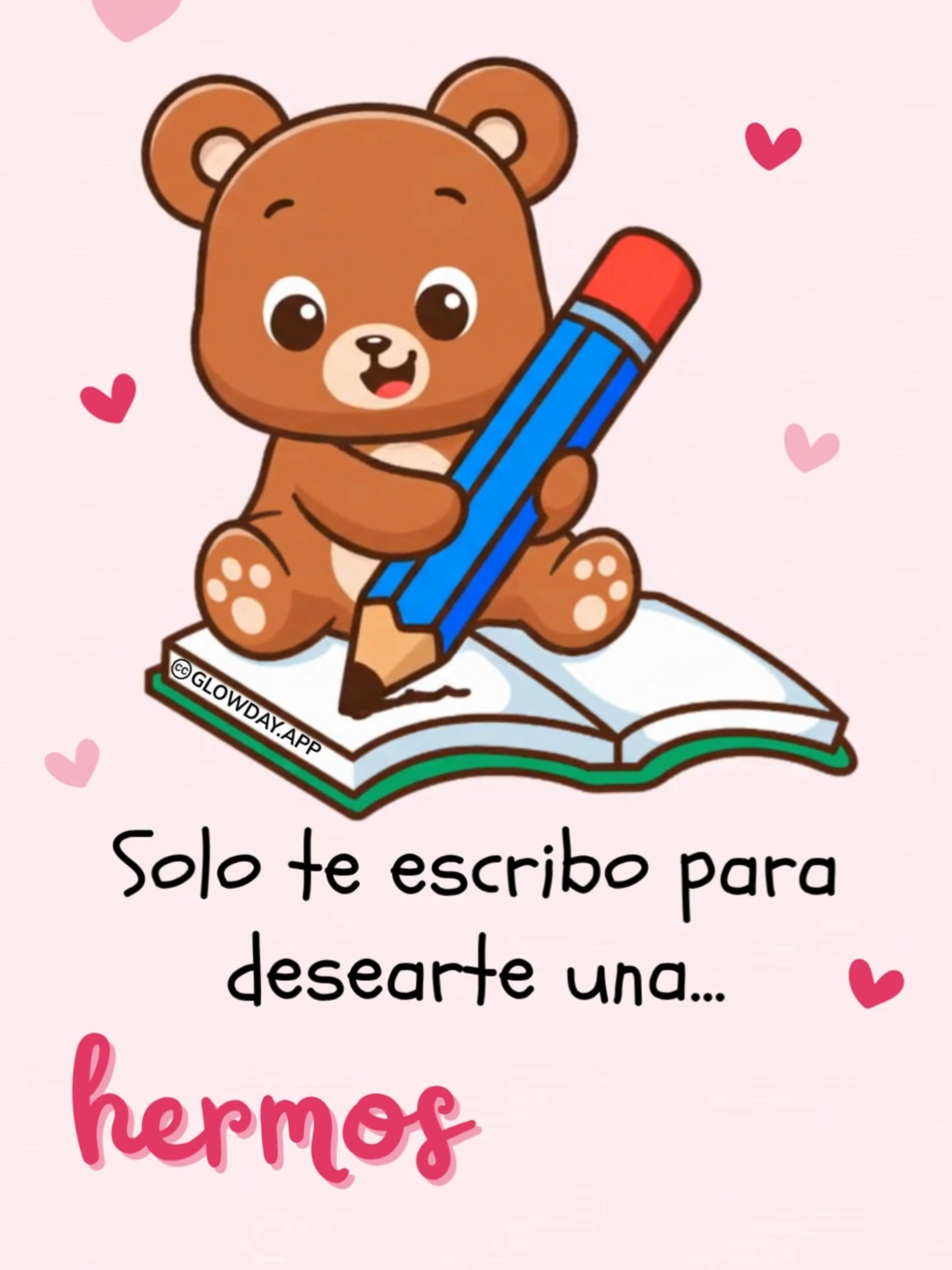 Que tengan una hermosa tarde ✏️💌✨ #buenastardes #hermosatarde Tarjeta de GLOWDAY APP