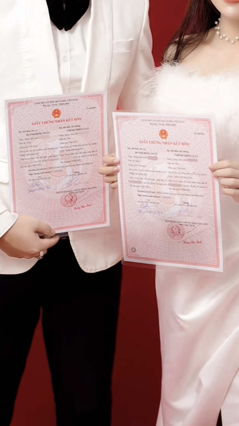 giấy kết hôn tặng người iu, troll bạn bè mini #giaykethon♥🤚💍 #giaykethonmini 