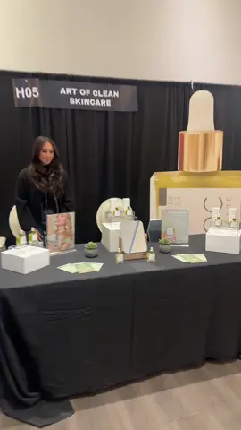 Canadian beauty expo!  #cleanskincare #trusttheprocess #food