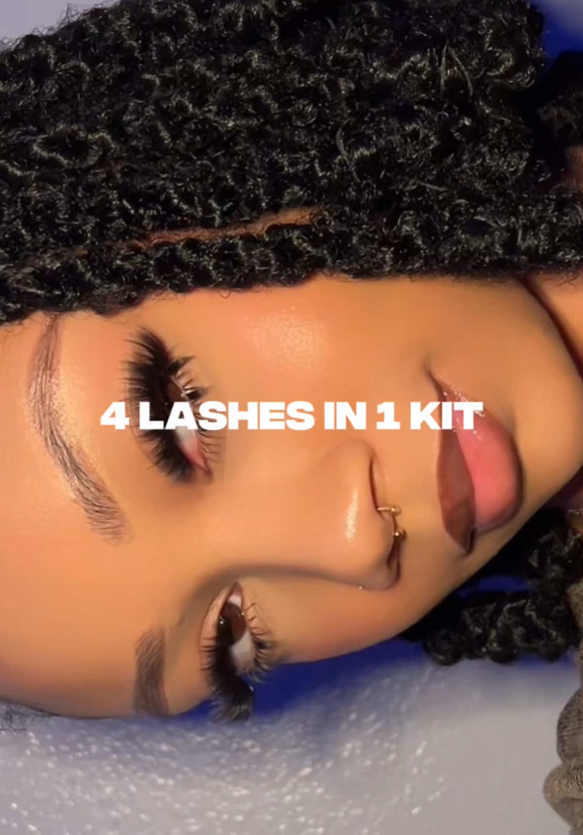 1st layer (manga) 🎀 14, 16, 16, 18, 18 | 2nd layer (fluffy) 🎀 12, 14, 14, 16, 16 @Gmagictobo #lashclusters #spikelashes #bottomlashes #lashtok #foryou 