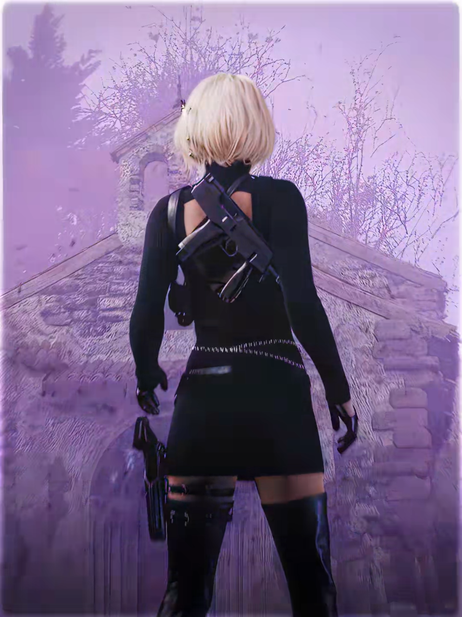 Agent Ashley does have a nice ring to it haha | #ashleygraham #residentevil #residentevil4remake #residentevil4 #ashleygrahamedit #residenteviledit | | Maria outfit SCP by @reashleyg | Ashley over Ada SCP by @heliacal_nebula |