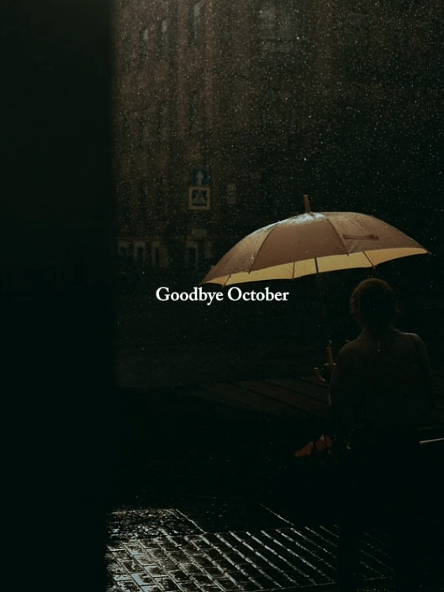 Goodbye October #goodbyeoctober #welcomenovember #CapCut 
