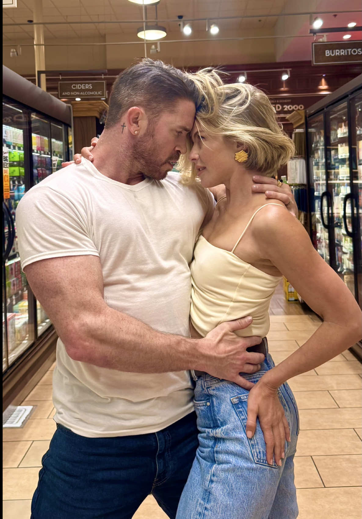 When @JulesHough says let’s create footloose #HalloweenWeek You run to @Bristol Farms as fast as you can! 🥳👢🕺🎃 #footloose #halloween #BlakeInTheWild #dance 