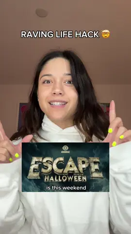 Ravers - if you are tired of losing your friends, try out @bumpbyamo this year at Escape! 👻 #bumpbyamopartner #escapehalloween #raversoftiktok #edm #musicfestival 