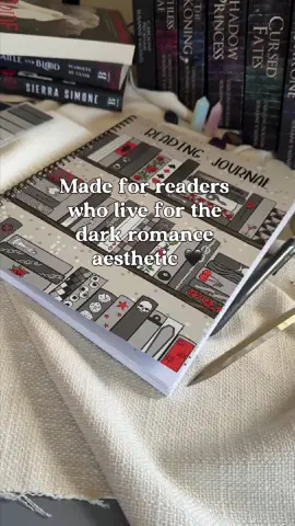 Do you forget every plot twist the second you close the book? Because… same 😭📖 That’s why I made this cozy little chaos keeper, the new Limited Edition Reading Journal 🖤 It’s made for readers who live for dark romance, annotate in the margins, and forget nothing (well, almost). Limited quantity available now ✨