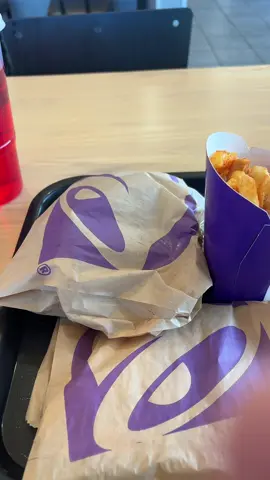 Lunch break @tacobell I had the classic stacker Cinnabon delights and a nacho fries 🍟 it’s my first time trying them! #work #fyp 