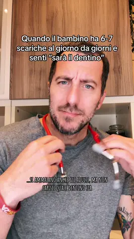 La famosa “diarrea da dentino”, la più contagiosa #chirurgopediatrico #bambini #imparacontiktok 