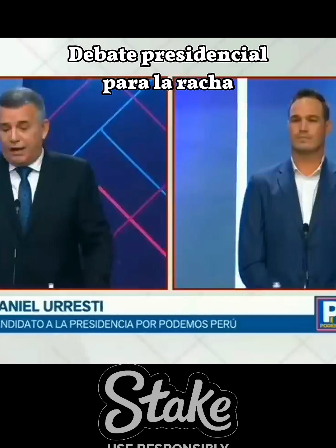 debate presidencial para la racha #racha #parati #politica #perú