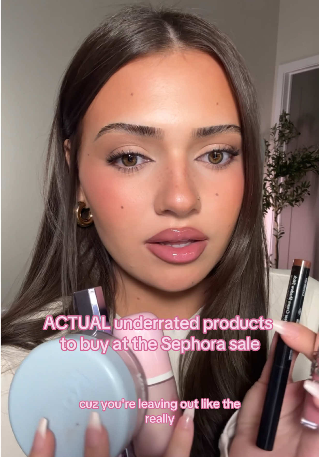 @lex michaela  the Sephora sale recommendations continue - these are the few that I would NOT pass up  @Kosas cloud set loose setting powder + soulgazer mascara  @ONE SIZE BEAUTY b12 base thinner  @Bobbi Brown longwear cream eyeshadow stick  @YSL Beauty loveshine plumping lip oil gloss 