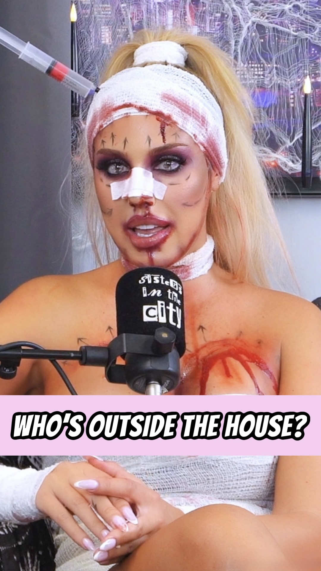 Who, what, where & when?! 😱 Watch the full episode now! HALLOWEEN EDITION - Link in bio ⬆️ #storytime #girlstalk #halloween 