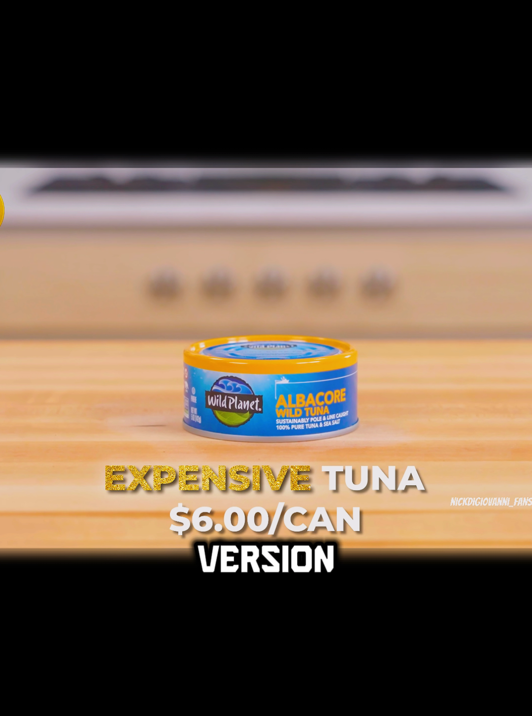 Time To Taste Cheap Vs Expensive Tuna & nuggets #nickdigiovanni #cheapvsexpensive #tuna #nuggets  #viral 