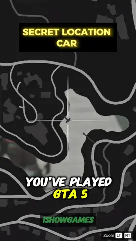 Secret car location in gta 5 #gta5clips #gta5moments #gta5secrets #gtacars 