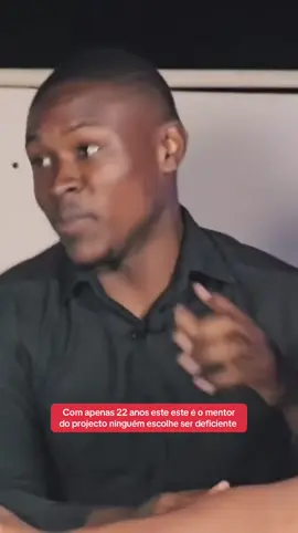 Com apenas 22 anos este este é o mentor do projecto ninguém escolhe ser deficiente #flyskuad #flypodcast #sos 