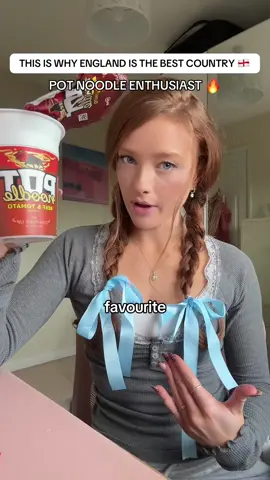 i love a pot noodle! they are a classic british delicacy #fyp #potnoodle #british #britishfood #england 