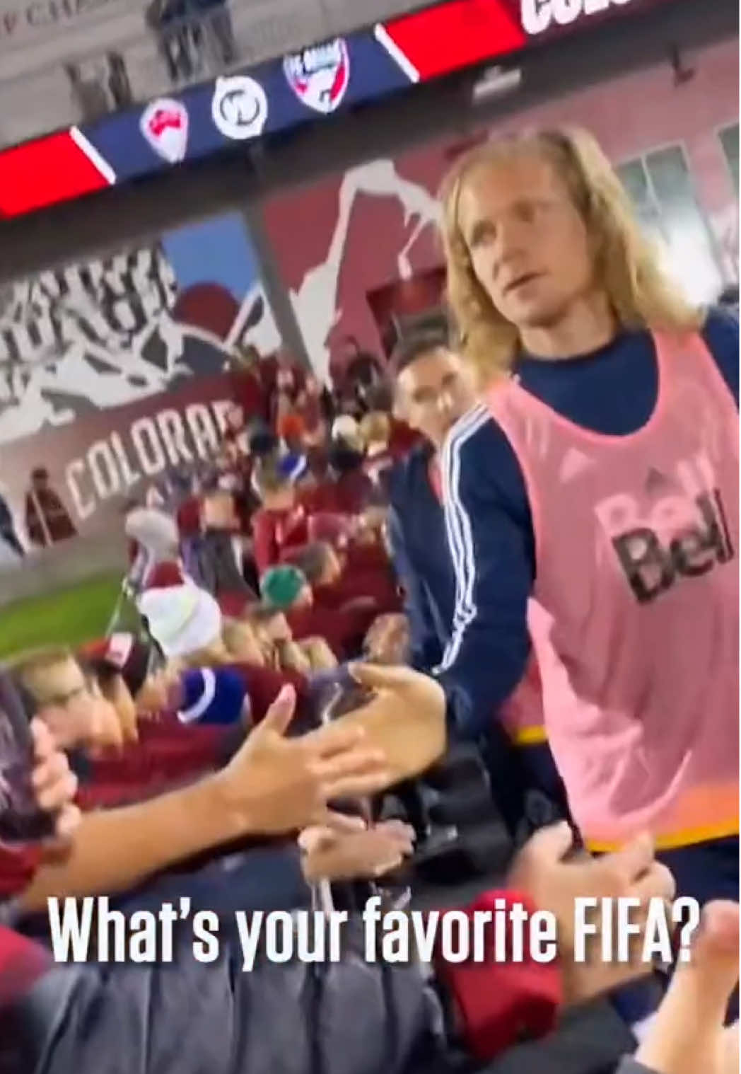 “I don’t play FIFA. I have a life!” 🤣 (via @Sawyer) #fifa #futbol #Soccer #football 