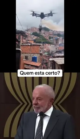 Lula e Bolsonaro com suas visoes diferentes sobre a operação na favela do Alemao no Rio de Janeiro #operacaorj #riodejaneiro #bope #alemao 