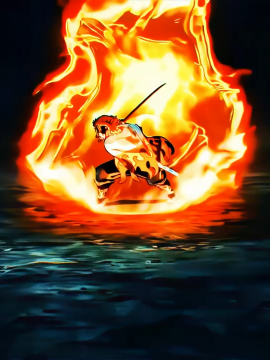 Rengoku clips Twixtor 4k60FPS For edits #fy #demonslayer